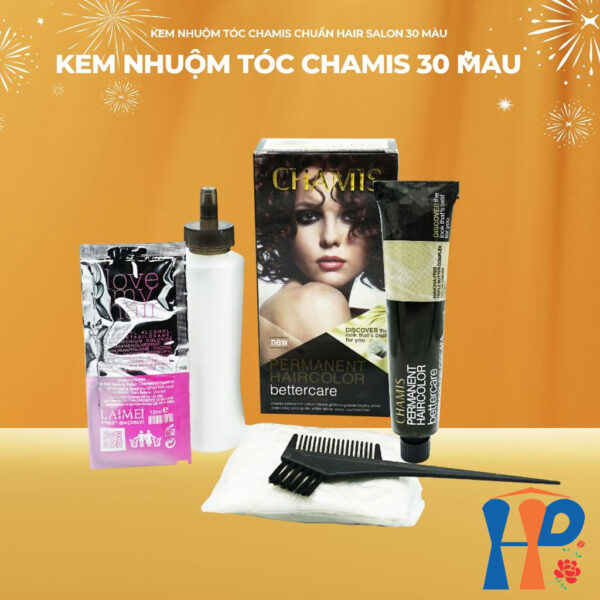 Kem nhuộm tóc thực vật Chamis Permanent Hair Colour 100ml
