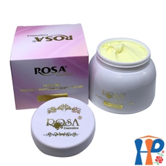 Kem dưỡng trắng da toàn thân Rosa Perfume Protect Whitening Body Cream 250gr