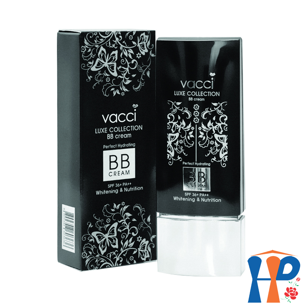 Kem nền trang điểm cao cấp Vacci BB Cream Luxe Collection SPF36 PA++ (Light Beige) 40ml