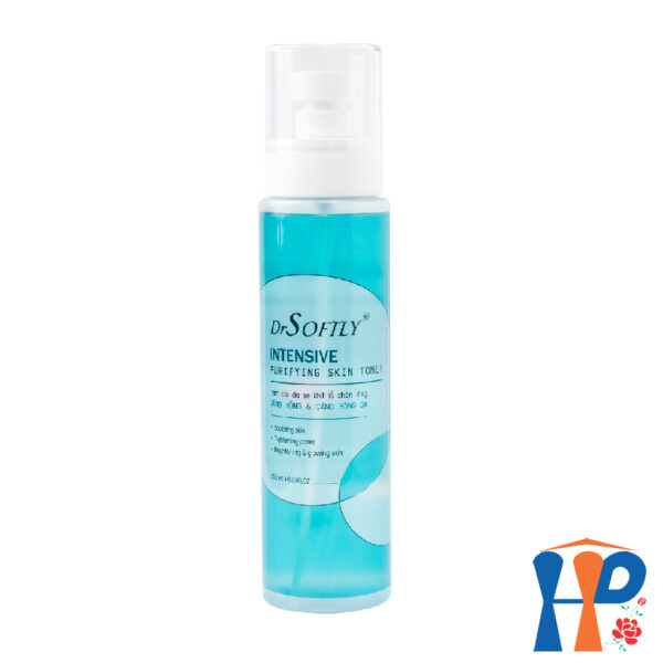 Nước hoa hồng Drsoftly Skin Toner 200ml (Perfect Whitening & Intensive Purifying)
