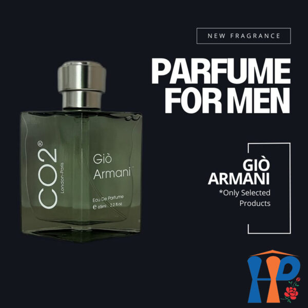 Nước hoa Nam CO2 Giò Armani Eau De Parfum (hương gỗ ấm áp, lưu hương 6 - 10 giờ)