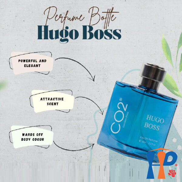 Nước Hoa Nam CO2 Hugo Boss Eau De Perfume (hương gỗ, lưu hương 6 - 10 giờ)