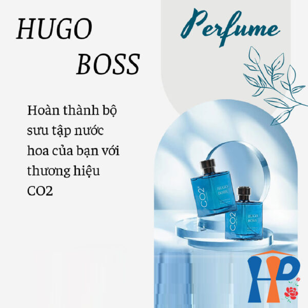 Nước Hoa Nam CO2 Hugo Boss Eau De Perfume (hương gỗ, lưu hương 6 - 10 giờ)