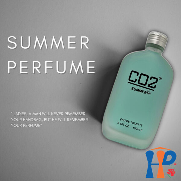 Nước hoa Nam CO2 Summer Eau De Toilette 100ml (hương gỗ, lưu hương 4 - 7 giờ)