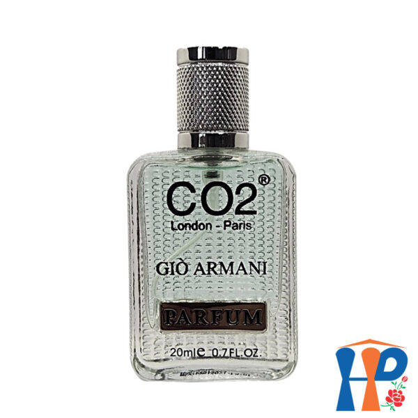 Nước hoa Nam CO2 Giò Armani Eau De Parfum (hương gỗ ấm áp, lưu hương 6 - 10 giờ)