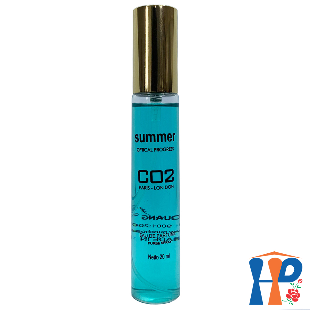 Nước hoa Nam CO2 Summer Eau De Toilette 100ml (hương gỗ, lưu hương 4 - 7 giờ)