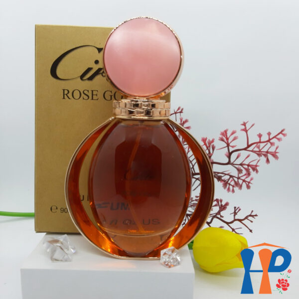 Nước hoa nữ Circle Gold Eau De Parfum 90ml (Luxury hương hoa & Rose hương gỗ, lưu hương 5 - 10 giờ)