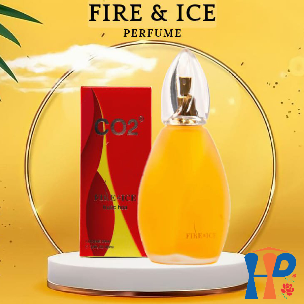 Nước hoa Nữ CO2 Fire & Ice Cologne Spray (hương hoa cỏ Phương Đông, lưu hương 4 - 7 giờ)