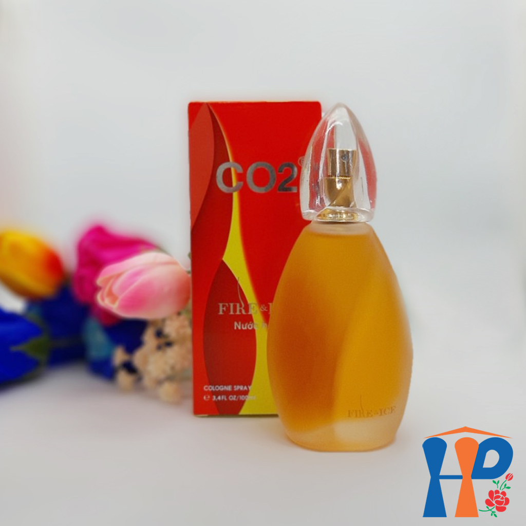 Nước hoa Nữ CO2 Fire & Ice Cologne Spray (hương hoa cỏ Phương Đông, lưu hương 4 - 7 giờ)
