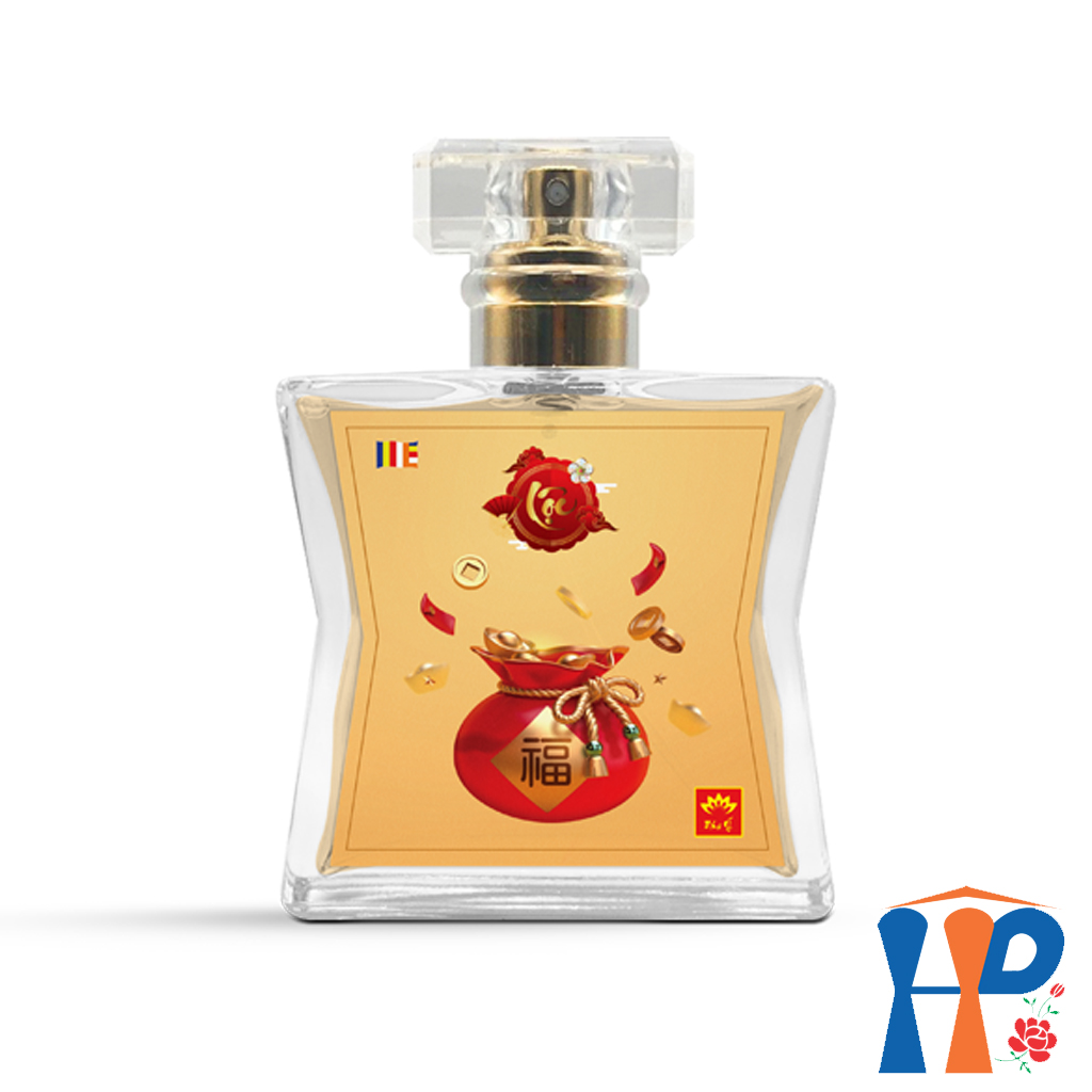 Nước Hoa Phong Thủy Tâm Linh Lộc Spiritual and Feng Shui Perfume 50ml (xịt thơm cơ thể, trang thờ)