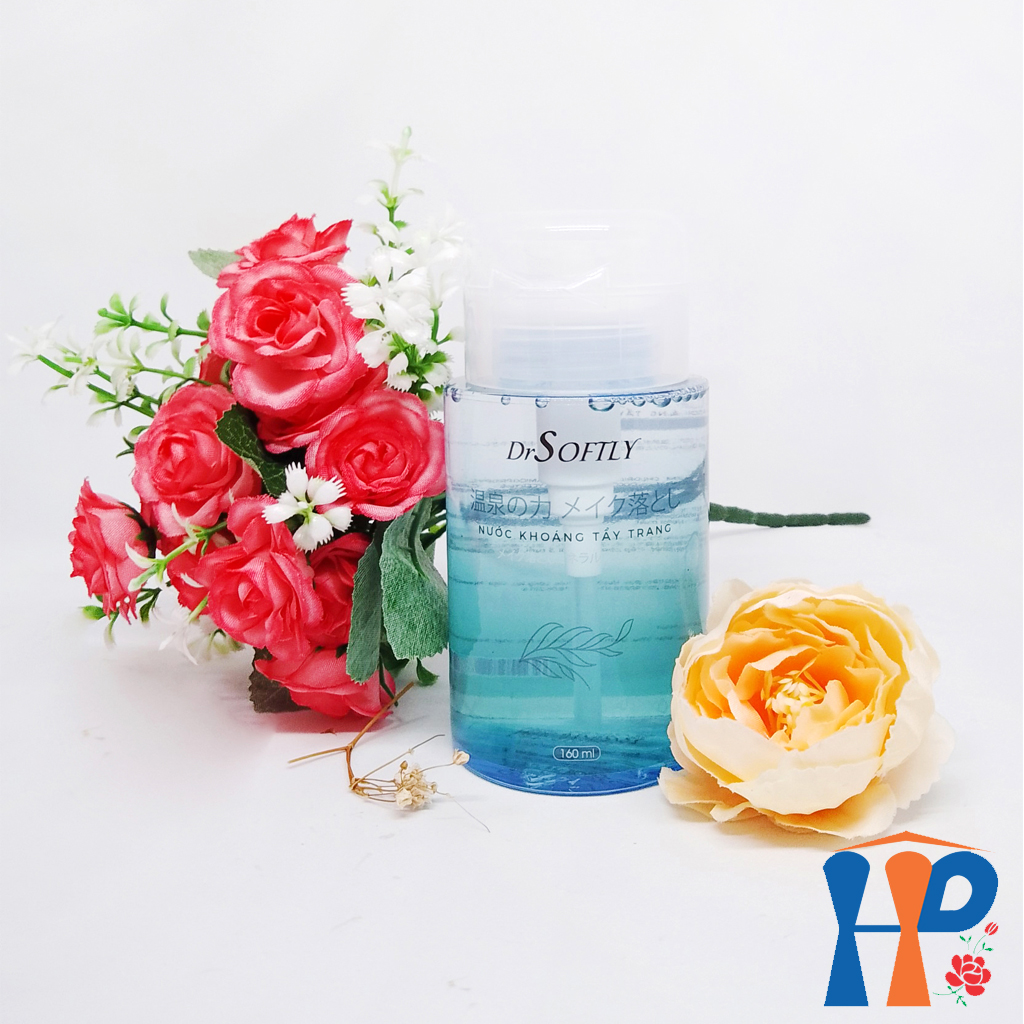 Nước Khoáng Tẩy Trang DrSoftly Mineral Water Make Up Remove 160ml