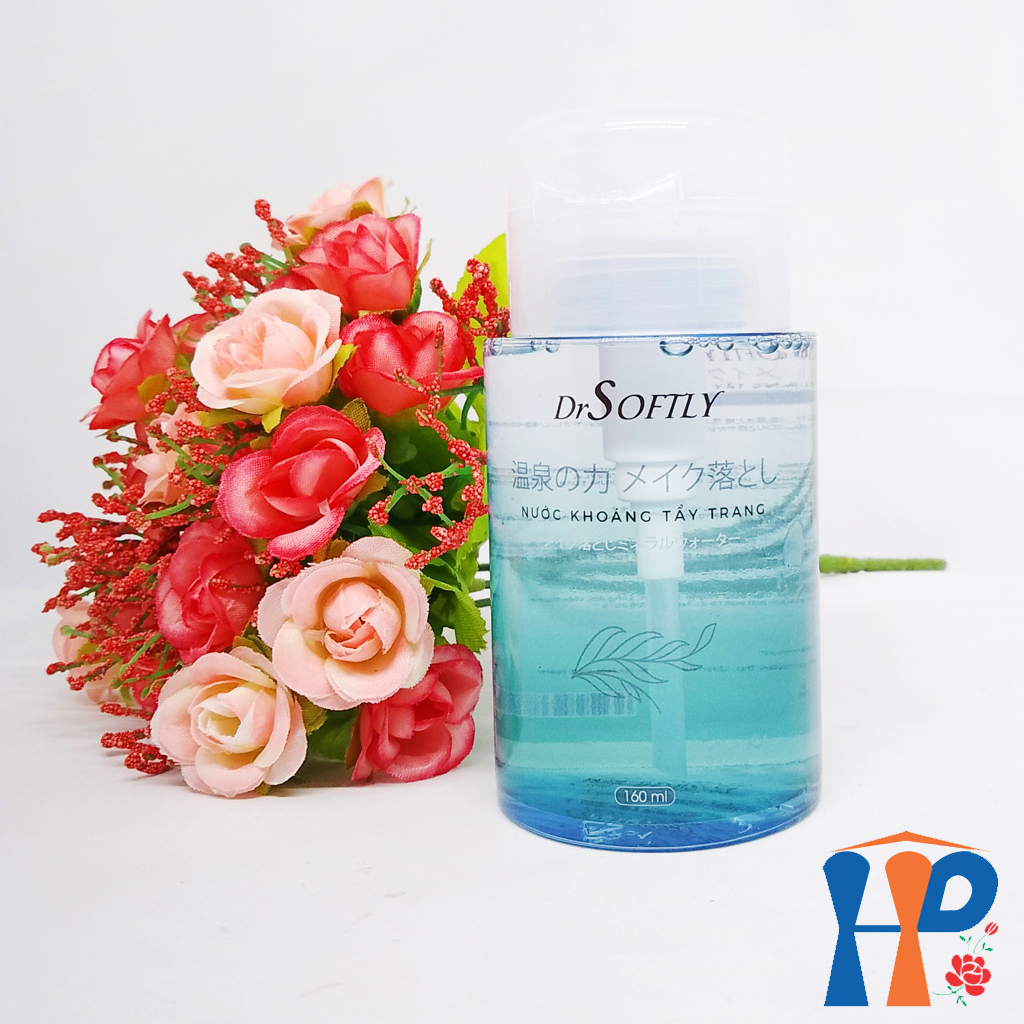 Nước Khoáng Tẩy Trang DrSoftly Mineral Water Make Up Remove 160ml