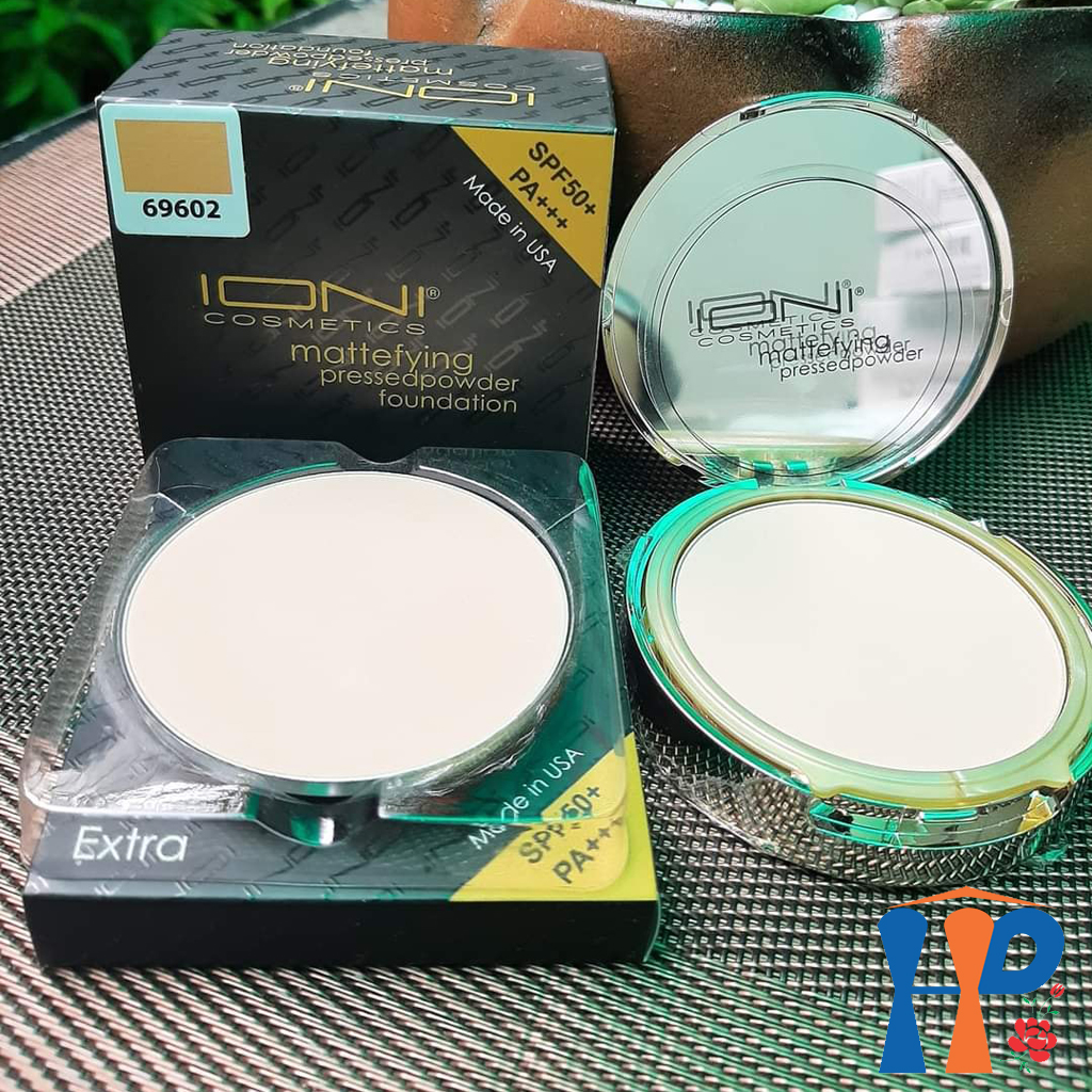 Phấn nền IONI Cosmetic Mattefying Pressed Powder Foundation SPF50+/ PA+++ 30gr kèm refill (bảo vệ da, che khuyết điểm hoàn hảo)