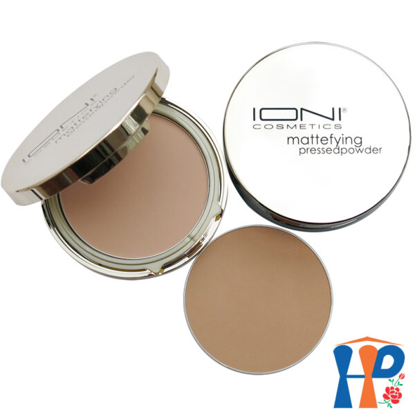 Phấn nền IONI Cosmetic Mattefying Pressed Powder Foundation SPF50+/ PA+++ 30gr kèm refill (bảo vệ da, che khuyết điểm hoàn hảo)