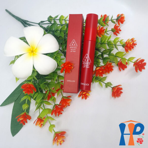 Son kem nhung Emsujoi Velvet Liptint 4ml (dưỡng mịn môi, bền màu với 3 tông thời trang)