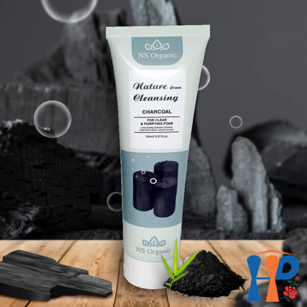 Sữa rửa mặt NS Organic Nature Foam Cleansing 150ml (Gạo Lức, Than Tre, Trà Xanh)