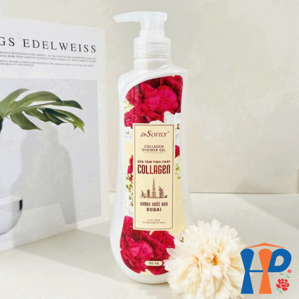 Sữa tắm nước hoa Drsoftly Collagen Perfume Shower Gel 750ml