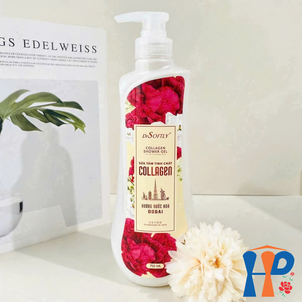 Sữa tắm nước hoa Drsoftly Collagen Perfume Shower Gel 750ml