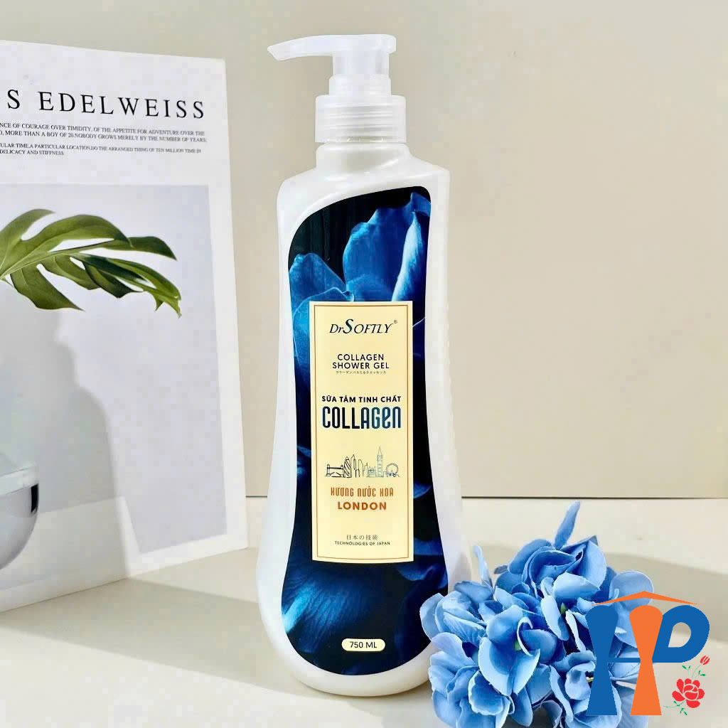 Sữa tắm nước hoa Drsoftly Collagen Perfume Shower Gel 750ml