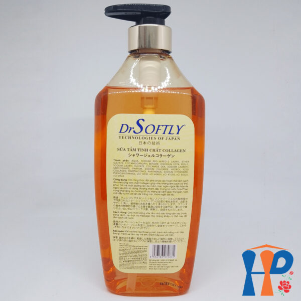 Sữa tắm tinh chất Collagen DrSoftly Bienvenue Perfume Shower Gel (hương hoa hồng Pháp nồng nàn)