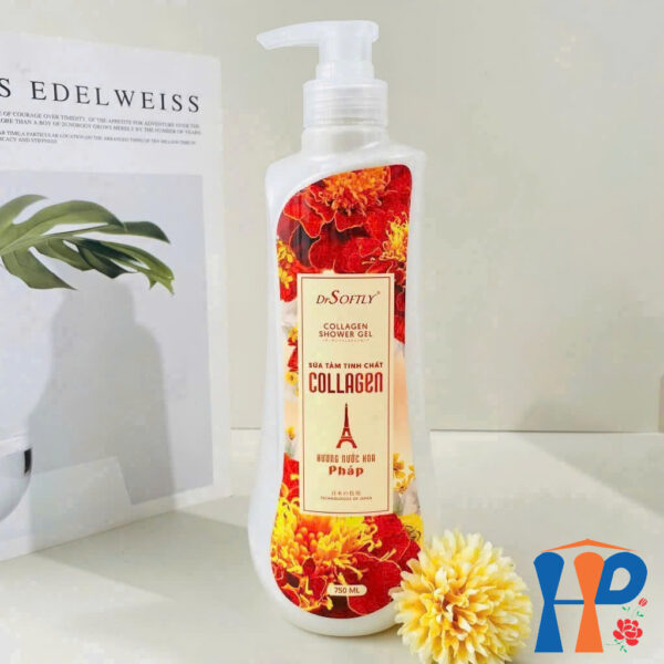 Sữa tắm nước hoa Drsoftly Collagen Perfume Shower Gel 750ml
