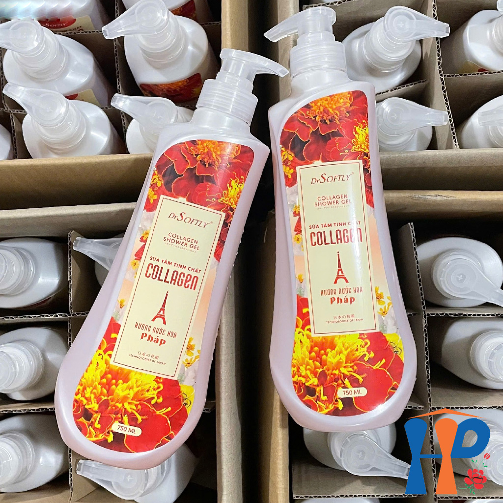 Sữa tắm nước hoa Drsoftly Collagen Perfume Shower Gel 750ml