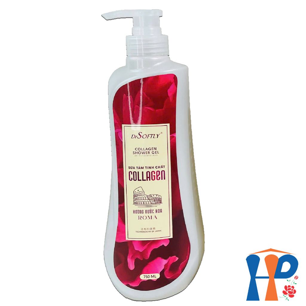 Sữa tắm nước hoa Drsoftly Collagen Perfume Shower Gel 750ml