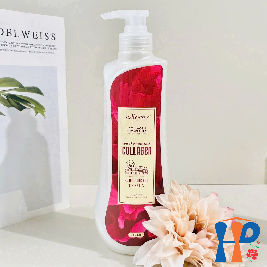 Sữa tắm nước hoa Drsoftly Collagen Perfume Shower Gel 750ml