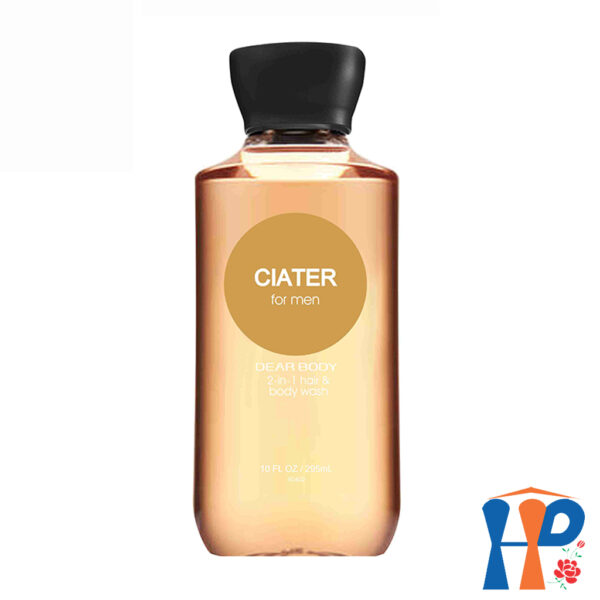 Dầu Tắm Gội Nam Dear Body For Men Hair & Body Wash Gel 295ml