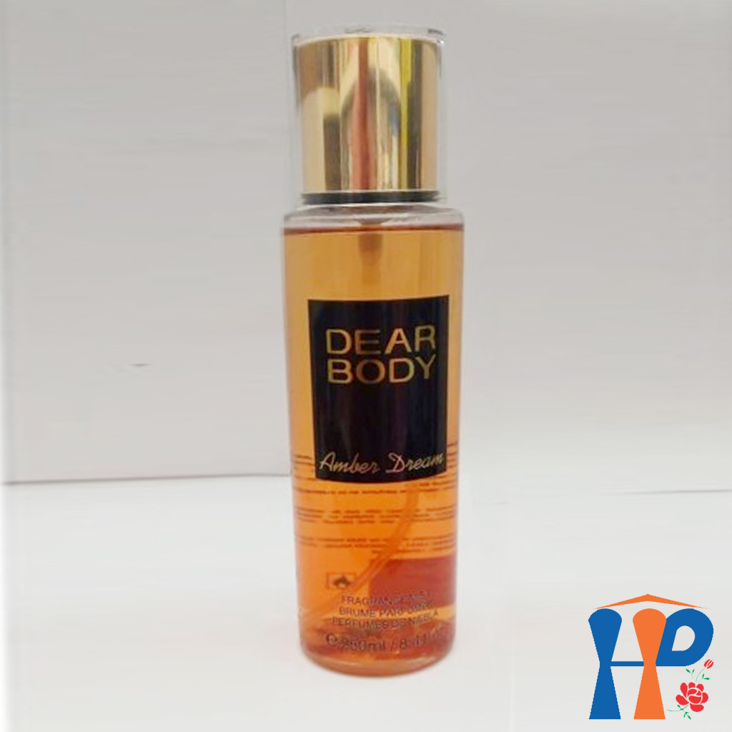 Xịt Thơm Nữ Dear Body Fragrance Mist 250ml (for woman, lưu hương từ 3 - 5 giờ)