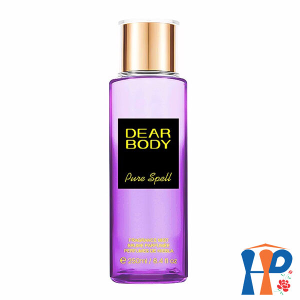 Xịt Thơm Nữ Dear Body Fragrance Mist 250ml (for woman, lưu hương từ 3 - 5 giờ)