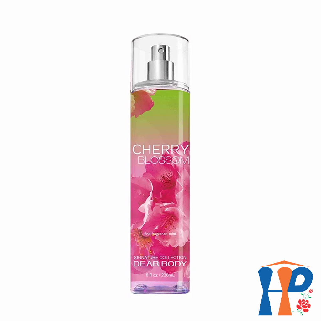 Xịt Thơm Toàn Thân Nữ DEAR BODY Fine Fragance Mist 236ml (for woman)