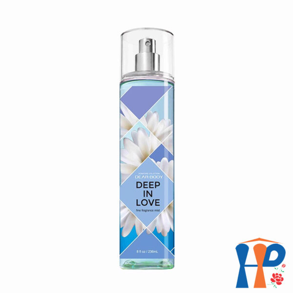 Xịt Thơm Toàn Thân Nữ DEAR BODY Fine Fragance Mist 236ml (for woman)