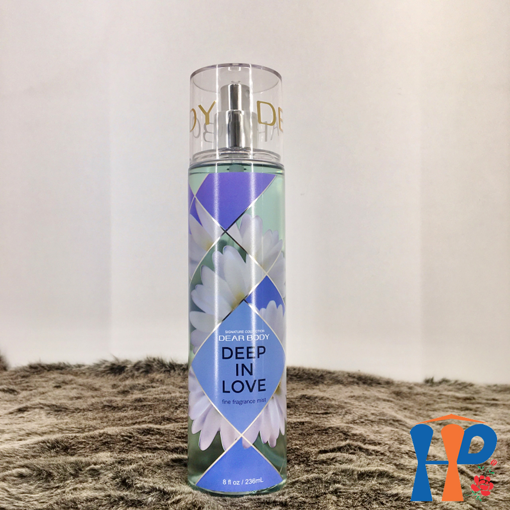 Xịt Thơm Toàn Thân Nữ DEAR BODY Fine Fragance Mist 236ml (for woman)