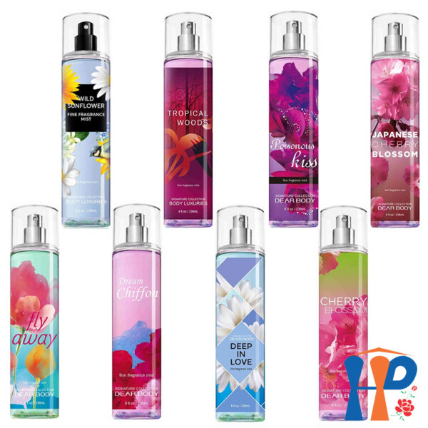 Xịt Thơm Toàn Thân Nữ DEAR BODY Fine Fragance Mist 236ml (for woman)