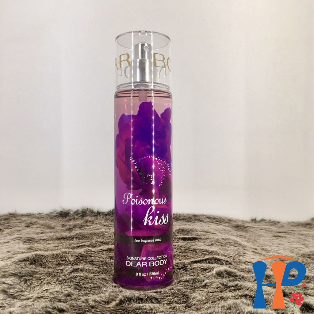 Xịt Thơm Toàn Thân Nữ DEAR BODY Fine Fragance Mist 236ml (for woman)