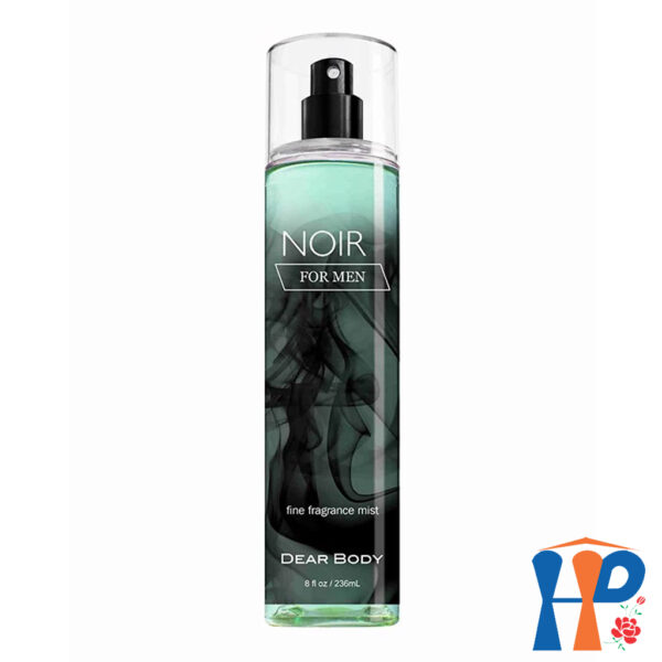 Xịt Thơm Toàn Thân Nam Dear Body Fine Fragrance Mist For Men 236ml (lưu hương 3 - 5 giờ)