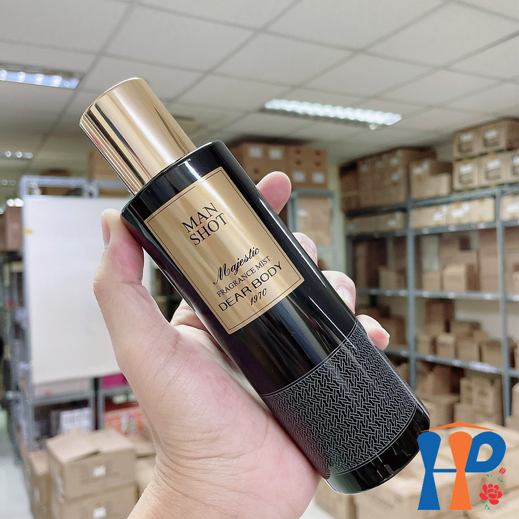 Xịt Thơm Toàn Thân Nam Dear Body Majestic Fragrance Mist 270ml (for man, lưu hương 3 - 5 giờ)