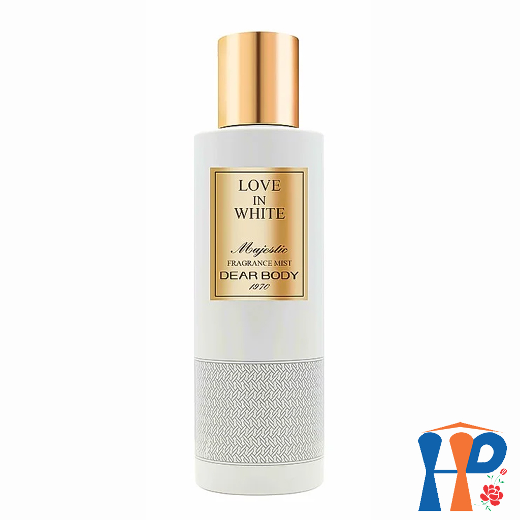 Xịt Thơm Nữ Dear Body Majestic Fragrance Mist 270ml (for woman, lưu hương 3 - 5 giờ)